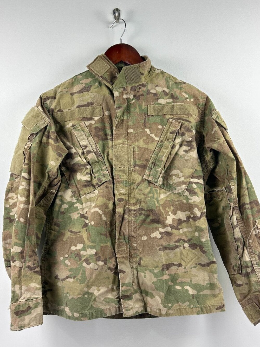 US Army ACU Combat Coat Multicam OCP Camo Flame Resistant X-Small Short Unisex